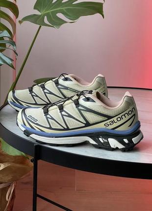 Саломон кроссовки salomon xt-6 mindful 2 beige