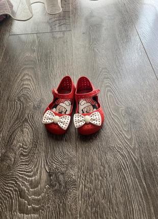 Mini melissa minne mouse босоніжки.