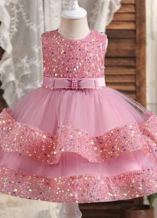 Неймовірно гарна  нарядна сукня для ваших принцес2 фото