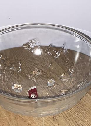 Фруктовница большая “walther glas”, нитевичка.