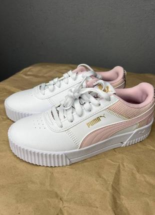 Кроссовки женские puma carina patchwork <unk> 383907-02
