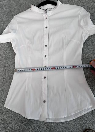 Белая блузка 36 размер2 фото