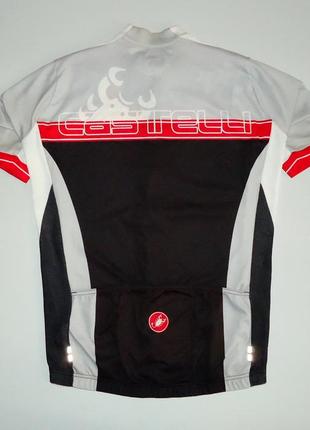 Велофутболка castelli autentica fz jersey оригінал (l)2 фото