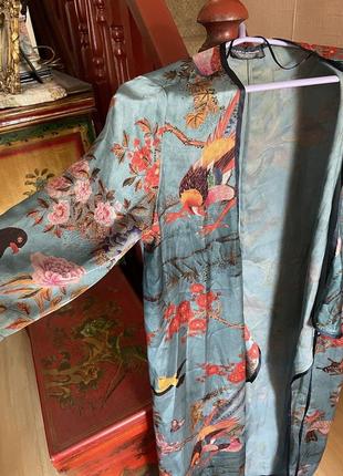 Zara limited кардиган, платье на запах, кимано4 фото
