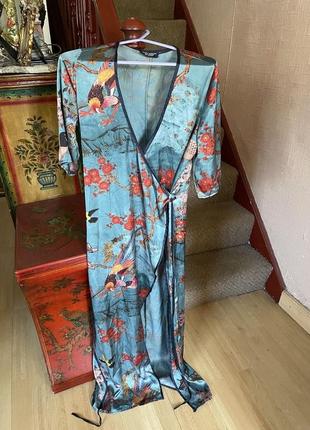 Zara limited кардиган, платье на запах, кимано2 фото
