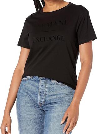 Женская футболка armani exchange1 фото