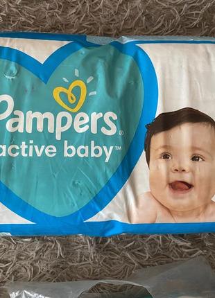 Продам памперсы от фирмы pampers 3 (54штуки)