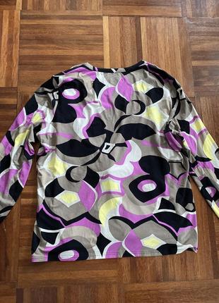 Новый трикотажный кардиган блуза пиджак с имитацией майки премиум бренд frank walder 48 ( 54-56) нимечья 🇩🇪7 фото