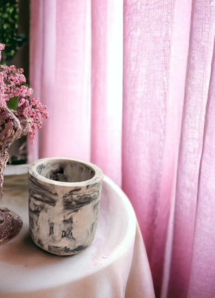 Кашпо для сукулентів, свічок,склянка для аксесуарів 200 мл