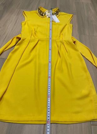 Акция 🎁 новое стильное платье closet made in london желтого цвета h&amp;m asos10 фото