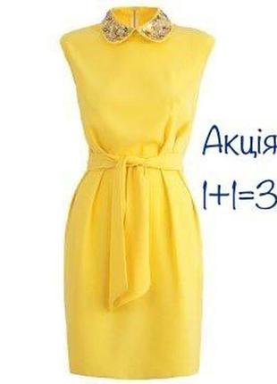 Акция 🎁 новое стильное платье closet made in london желтого цвета h&amp;m asos2 фото
