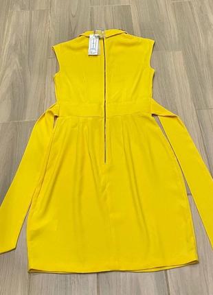Акция 🎁 новое стильное платье closet made in london желтого цвета h&amp;m asos5 фото