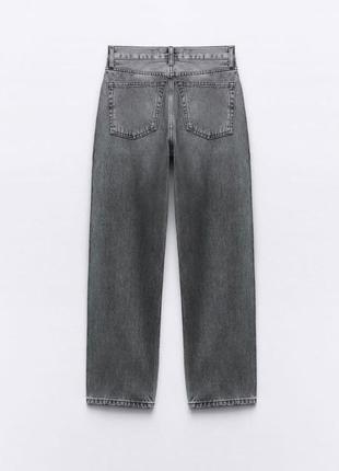 Джинси straight cropped zara5 фото