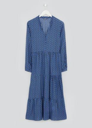 Нова лiтня ярусна сукня сорочка оверсайз