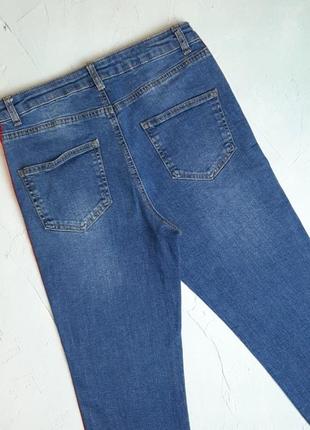🎁1+1=3 завужені сині джинси скіні стрейч new look, розмір 46 - 484 фото