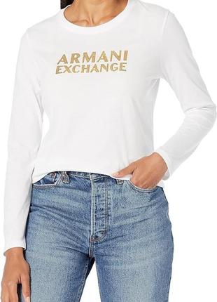 Женский лонгслив armani exchange