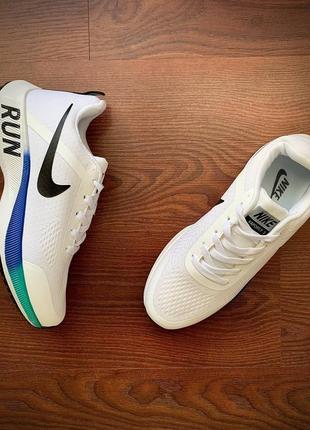 Кроссовки мужские nike run vaporfly 3 white &amp; blue👟