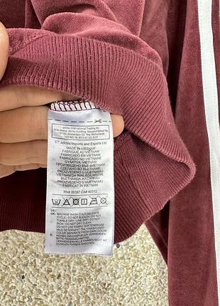 Укороченное велюровое худи8 фото