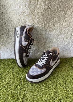 Кроссовки nike air force &amp; louis vuitton