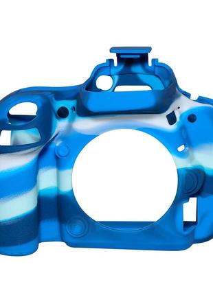 Захисний силіконовий чохол pixel для фотоапаратів canon 5d mark iv — камуфляж (океан) (код tbd0603887601d)