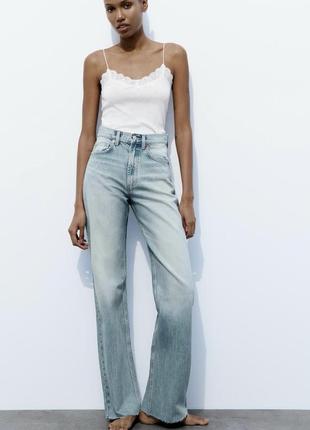 Джинси zara wide leg