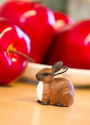 Фигурка safari ltd кролик, 5,20*3,00*4,90 см, "домашние фермерские животные", 245429