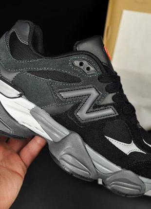 Кросівки жіночі new balance 9060 black & gray4 фото