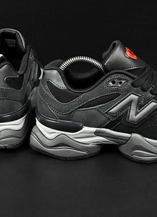 Кросівки жіночі new balance 9060 black & gray9 фото