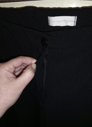 Стрейч,офісні,звужені,чорні штани,великого розміру,charles vogele8 фото