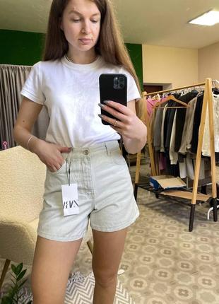 Джинсові шорти zara, шорти зара