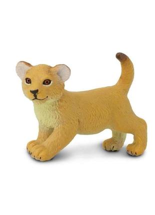 Фігурка safari ltd левеня, дитинча лева, 6*2,5*4,5 см, "дикі тварини", 295129