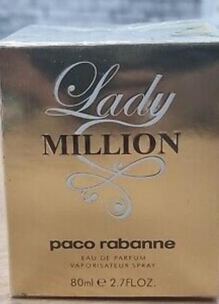 Парфюмированная вода paco rabanne lady million
