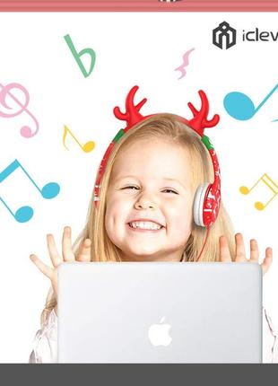 Дитячі, підліткові навушники. зимовий стиль.