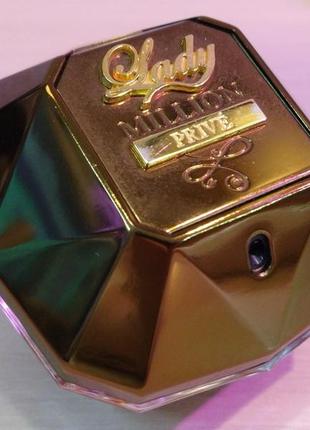 Paco rabanne lady million prive, половина з 50 мл - оригінал, рідкість