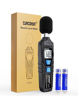 Curconsa sl720 шумомір із рк-дисплеєм вимірювач децибел