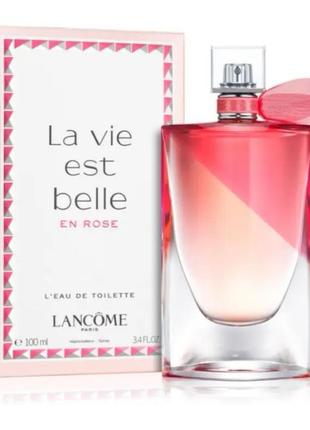 Ланком lancome la vie est belle en rose1 фото