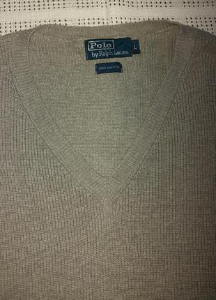 Сірий светер ralph lauren розмір l5 фото