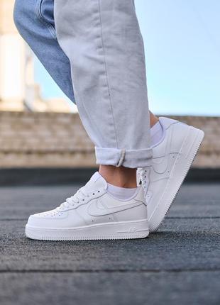 Nike air force 1 classic white premium