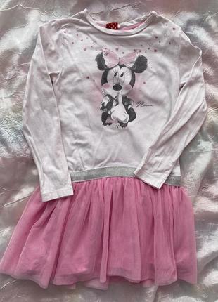 Платье minnie mouse, р.110-116