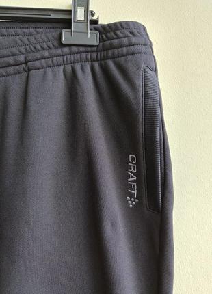 Чоловічі спортивні штани з утепленням craft leisure sweatpants