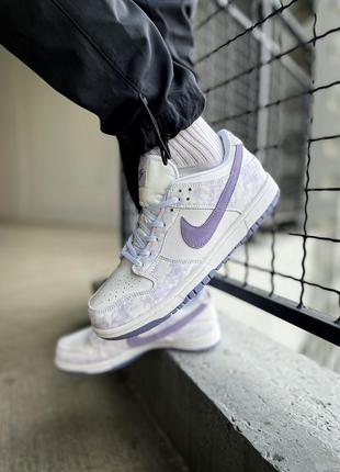 Мужские кроссовки nike dunk low "purple pulse4 фото