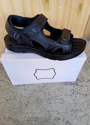 Босоножки кожа