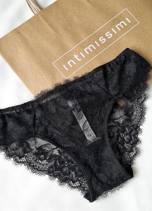 Чорні мереживні сліпи intimissimi 🖤