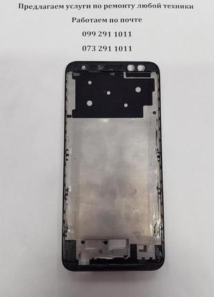 Рамка дисплея huawei mate 10 lite, nova 2i (rne-l21) черный