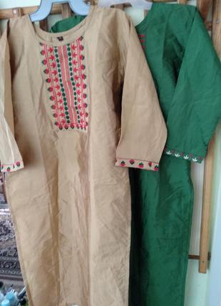 Туніка плаття сукня вишивка індійська