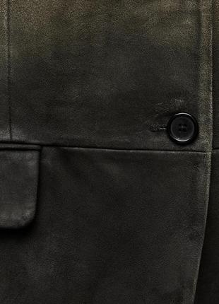 Пиджак кожаный,zara6 фото