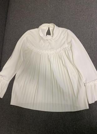 Блузка женская белая