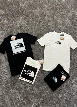 Футболки the north face  box logo