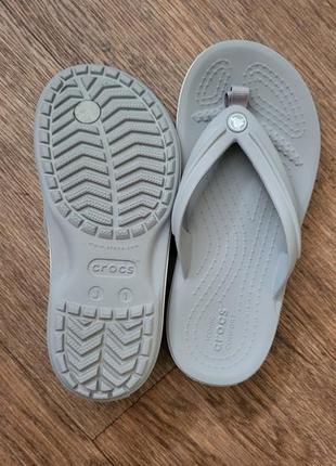 Сланцы вьетнамки для девочки crocs