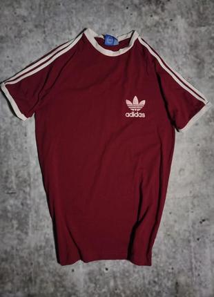 Футболка adidas big logo лампасы casual